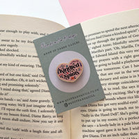 Anne of Green Gables - 'Kindred Spirits' Wooden Pin