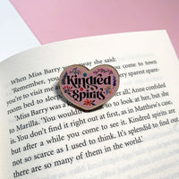 Anne of Green Gables - 'Kindred Spirits' Wooden Pin
