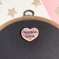 Anne of Green Gables - 'Kindred Spirits' Wooden Pin