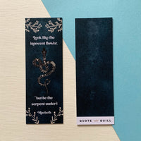 Macbeth - Look Like The Innocent Flower Bookmark