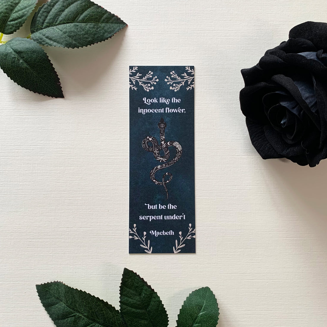 Macbeth - Look Like The Innocent Flower Bookmark