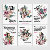 Alice's Adventures In Wonderland Postcard Set