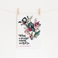 Alice's Adventures In Wonderland - 'Strange World' Print