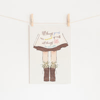 Anne of Green Gables - 'All Things Great' Print