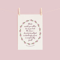 Anne of Green Gables - 'Which Would You Rather Be' Postcard
