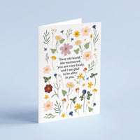 Anne of Green Gables - 'Dear Old World' Literary Quote Card