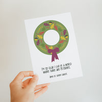 Anne of Green Gables - 'A World Where There Are Octobers' Postcard