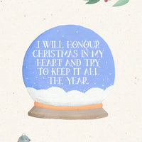 Charles Dickens - A Christmas Carol Card