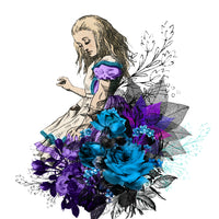 Alice's Adventures In Wonderland - 'Very Good Advice' Literary Quote Card
