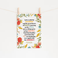 The Great Gatsby - 'And So With The Sunshine' Print