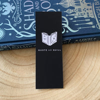 Sun and Shadows Rose Gold Foil Bookmarks