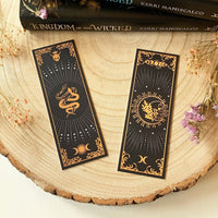 The Wicked and The Cursed Rose Gold Foil Bookmarks