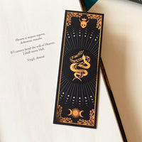 The Wicked and The Cursed Rose Gold Foil Bookmarks