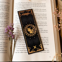 The Wicked and The Cursed Rose Gold Foil Bookmarks