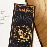 The Wicked and The Cursed Rose Gold Foil Bookmarks