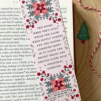 Festive Literary Quote Bookmarks