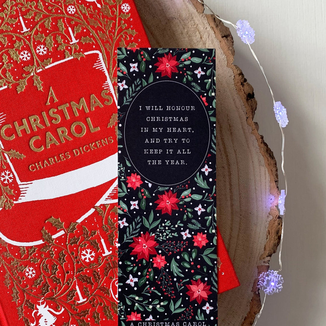 Festive Literary Quote Bookmarks