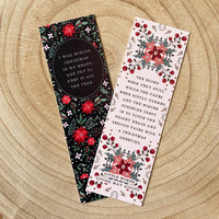 Festive Literary Quote Bookmarks