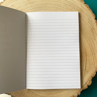 Oscar Wilde - 'We Are All In The Gutter' A5 Notebook