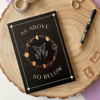 As Above, So Below A5 Notebook