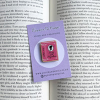 Pride and Prejudice Wooden Pin