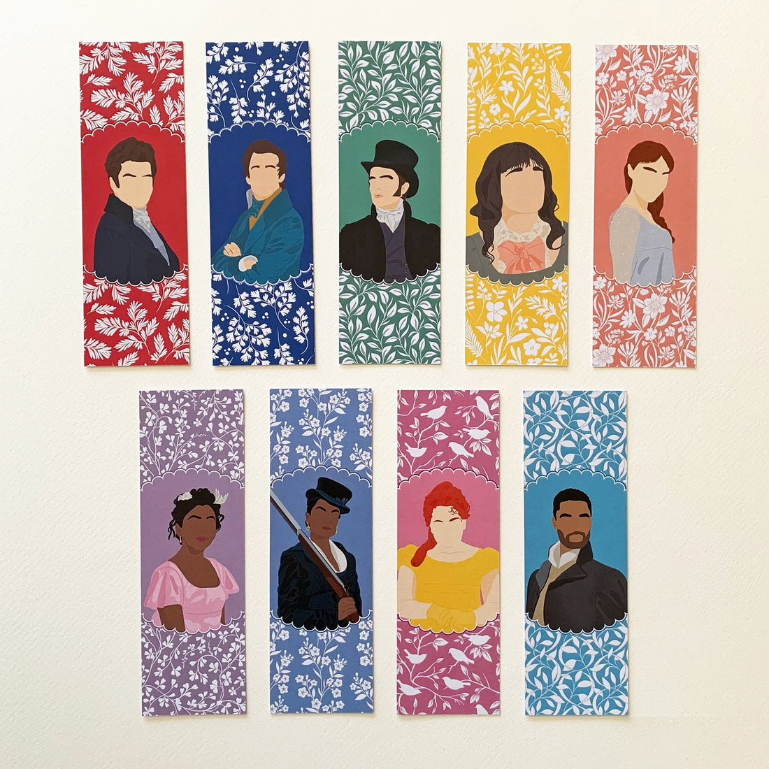 Bridgerton Character Bookmarks
