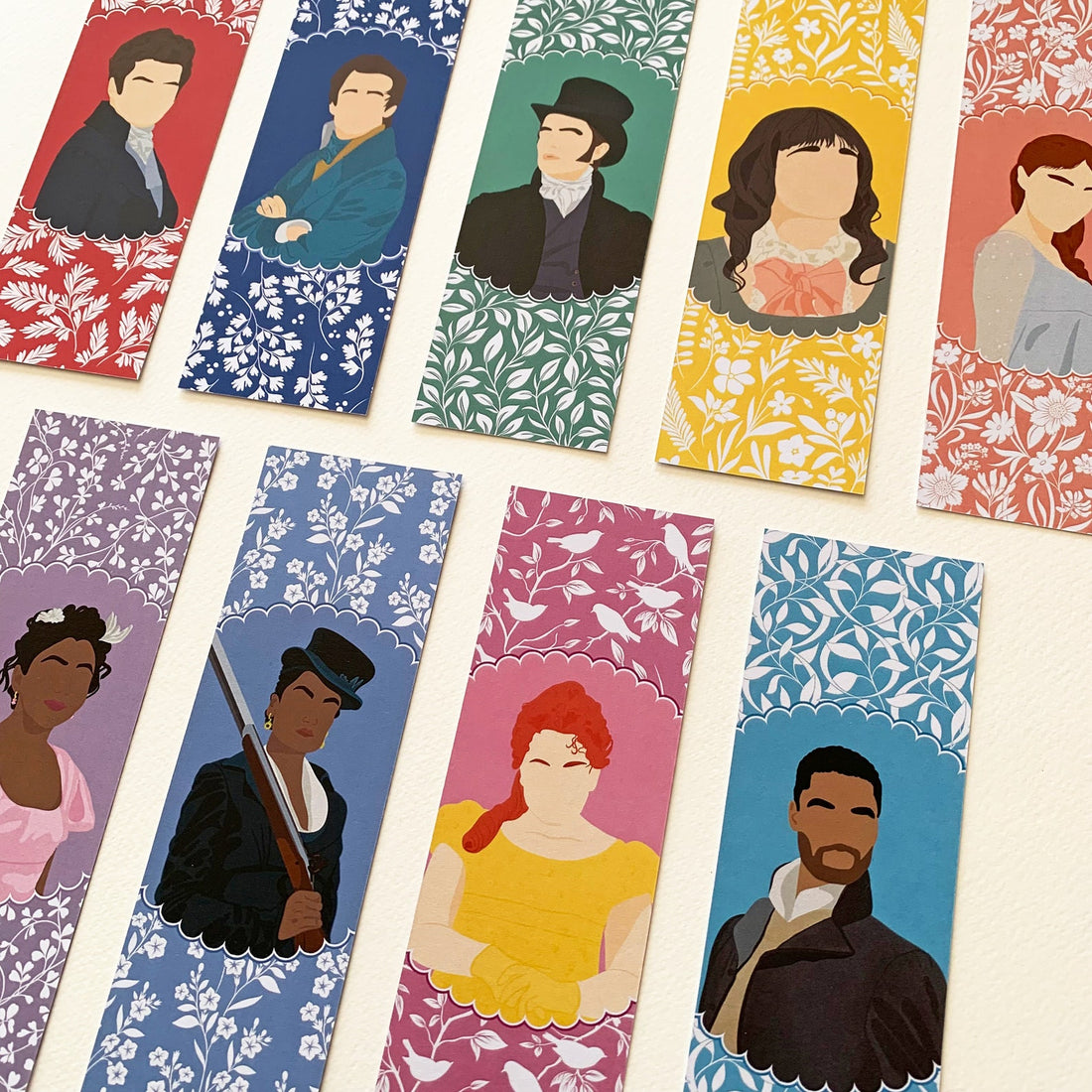 Bridgerton Character Bookmarks