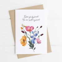 A Little Princess - 'I Know You By Heart' Literary Quote Card