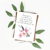 Anne of Avonlea - 'Romance' Literary Quote Card