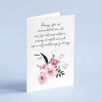 Anne of Avonlea - 'Romance' Literary Quote Card