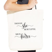 A Midsummer Night's Dream - 'She Is Fierce' Recycled Tote Bag