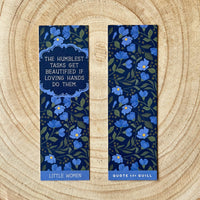 Little Women - 'The Humblest Tasks' Bookmark