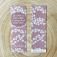 Jane Austen - 'If A Book Is Well Written' Bookmark