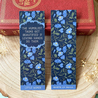 Little Women - 'The Humblest Tasks' Bookmark