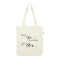 A Midsummer Night's Dream - 'She Is Fierce' Recycled Tote Bag