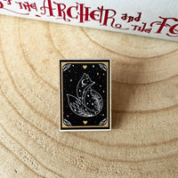 Little Fox Wooden Pin