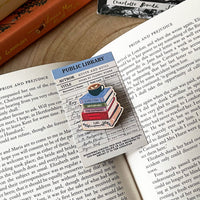 Books By Classic Women Wooden Pin