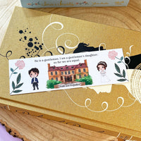 Pride and Prejudice - 'So Far We Are Equal' Bookmark