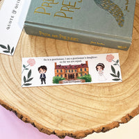 Pride and Prejudice - 'So Far We Are Equal' Bookmark