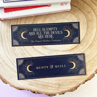 The Tempest - 'Hell Is Empty' Bookmark