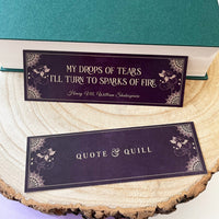 Henry VIII - 'Sparks Of Fire' Bookmark