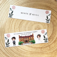 Pride and Prejudice - 'So Far We Are Equal' Bookmark