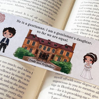 Pride and Prejudice - 'So Far We Are Equal' Bookmark
