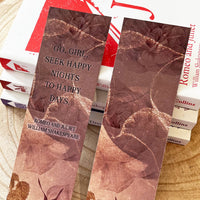 Romeo and Juliet - 'Happy Nights To Happy Days' Bookmark