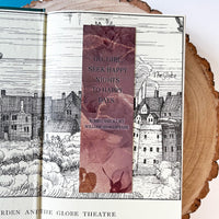 Romeo and Juliet - 'Happy Nights To Happy Days' Bookmark
