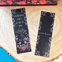 Wednesday's Child Is Full Of Woe Bookmark