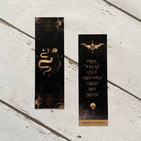 Seven Deadly Sins / The Lovers Bookmark