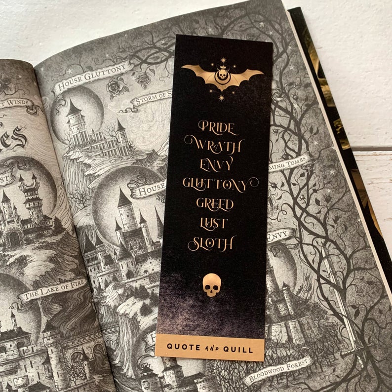 Seven Deadly Sins / The Lovers Bookmark