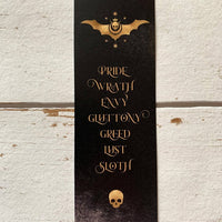 Seven Deadly Sins / The Lovers Bookmark