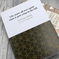 F. Scott Fitzgerald A5 Notebooks